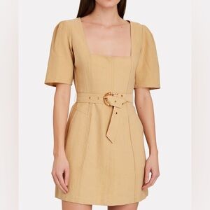 INTERMIX Private Label Florian Belted Mini Dress